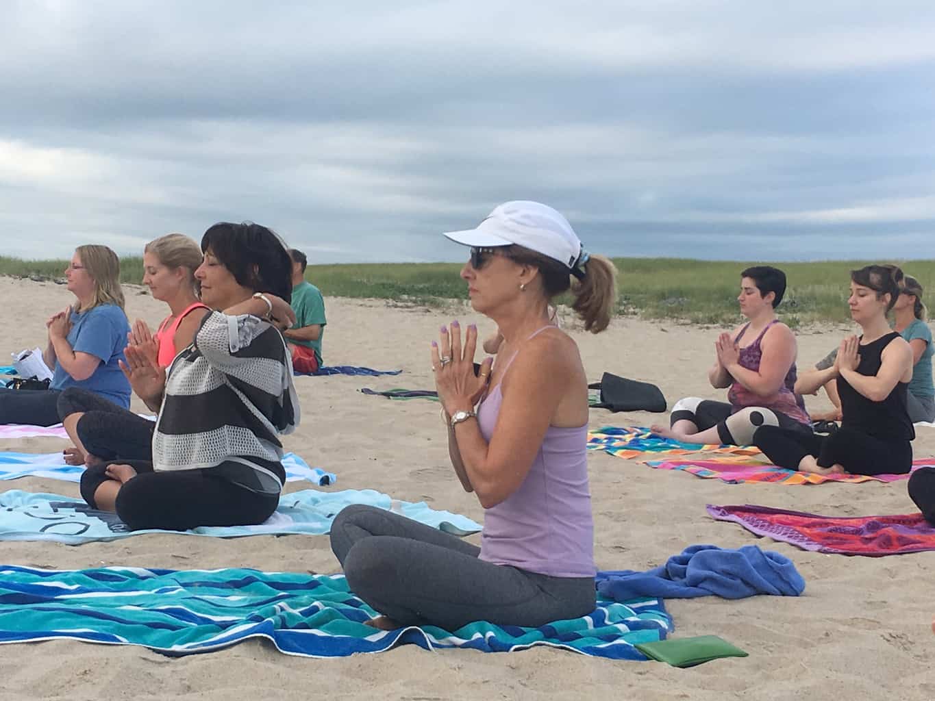 Summer Beach Yoga in Chatham 2018